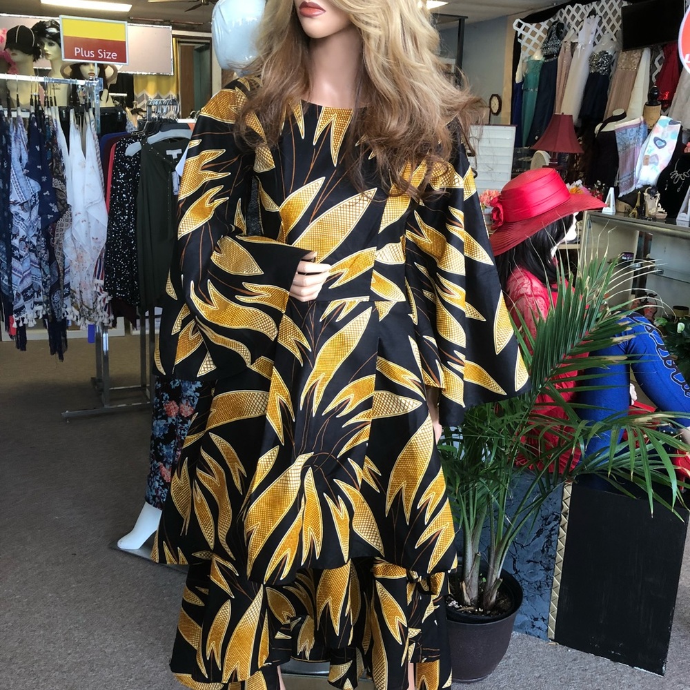💐💐🦒BEAUTIFUL TIERED DRESS